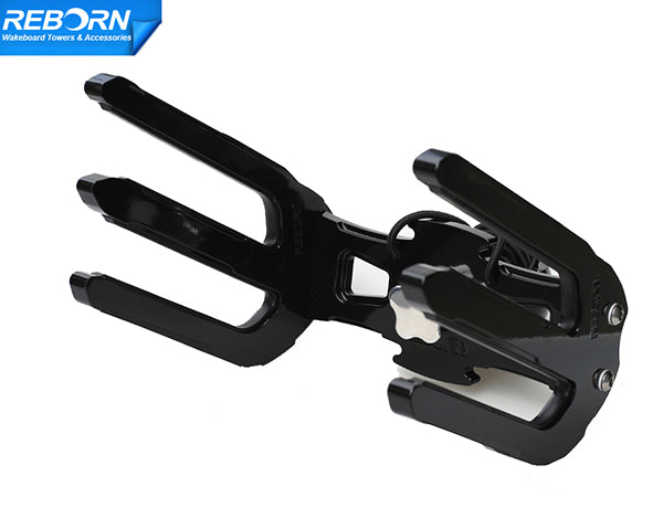 Reborn pro2 quick release wakeboard rack glossy black