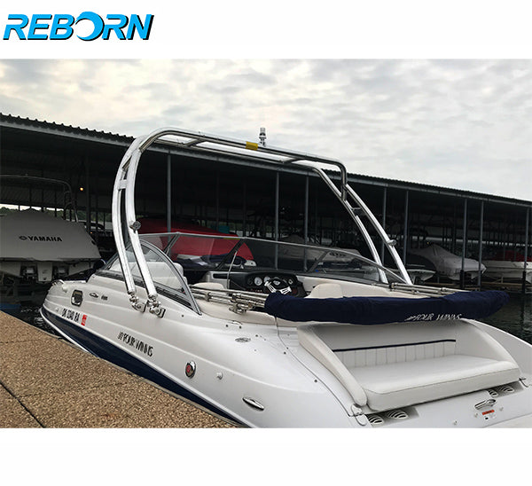 Reborn Launch forward-facing Wakeboard Tower Polished